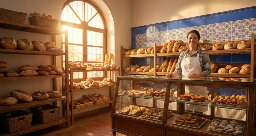 Panadería artesanal en Aguilar de la Frontera - pan recién hecho y repostería tradicional